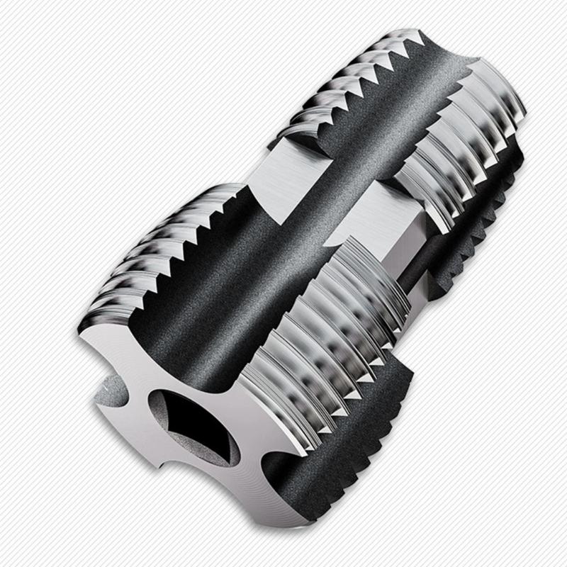 7Pcs PVC Thread Maker Tool for Electric Drill Plastic Pipe Threader PVC Thread Maker Tool 1/2inch 3/4inch for Water Pipe