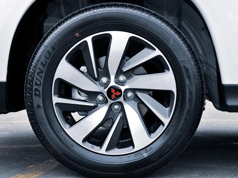 4pcs Car Emblem Wheel Center Covers Hub Cap Auto Refit For Mitsubishi Ralliart Lancer EX Outlander Competition Auto Styling