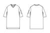 Seven Uniform CU1964-3 Ivory Small V-Neck Short Sleeve T-Shirt