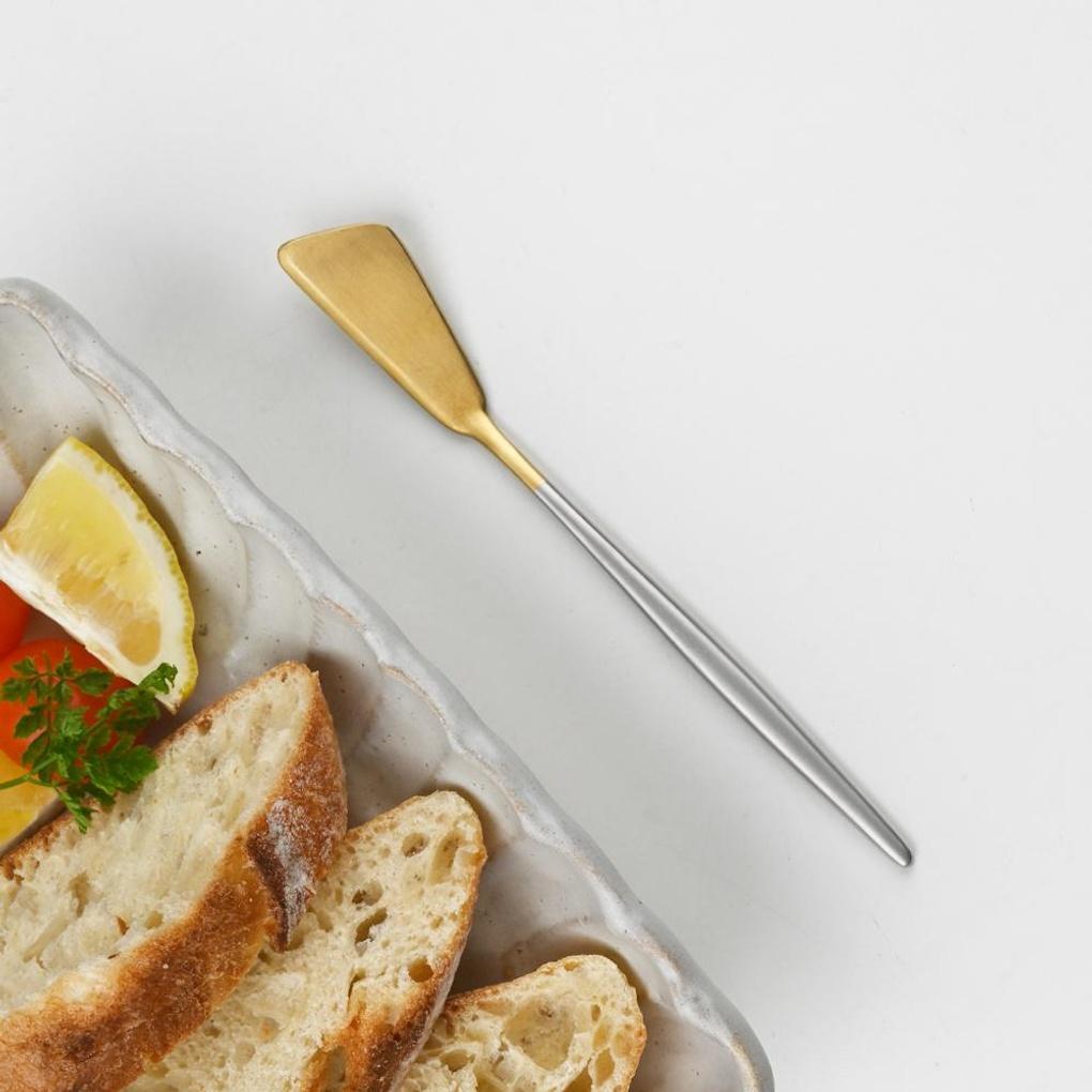 Abella Matte Stainless Steel Butter Knife Two-Tone