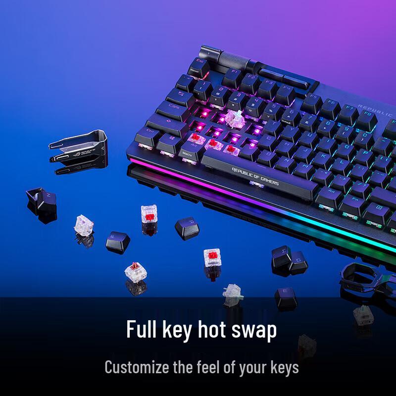 ASUS ROG Strix Flare II Animate Wired RGB Gaming Keyboard