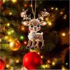 Weihnachtsdekoration Hirsch Weihnachtsbaum Elch Schmuck Heimdeko Rentier Frohe Weihnachten Geschenk Natal Navidad Noel Neujahr 2025