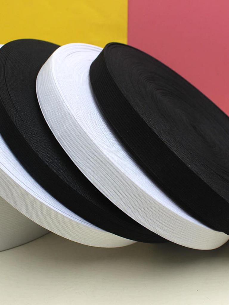 Hohelastisches, strapazierfähiges, breites Gummiband für Taille, Bündchen und Säume