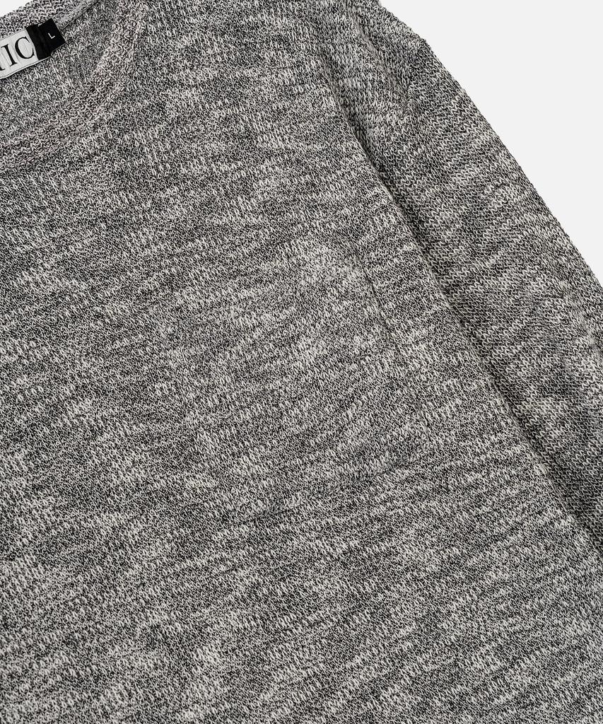 VASTIC Heathered Pocket Knit_Gray