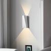 LED Indoor Wall Lamp Bedroom Living Room Wall Light 6w Decoration Up OR Down Light Aluminum Sconce Modern Wall Lamps Y76
