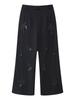 2026 Spring European & American Style Sequin Striped Straight-Leg Casual Trousers