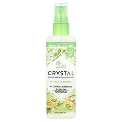 Minerālu dezodorants aerosols, Vanila Jasmīns, 118 ml (4 fl oz)