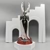 Three Swordsmen Game Peripheral Knight King Wasp Female Knight Hollow Quiruo Desktop Model Ornament Handmade