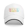 Washed Unisexs Baseball Cap Padel The EleUnisexts Racket Science Trucker Snapback Caps Dad Hat Chemistry Golf Hats