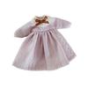 ISHR Obitsu 11 OB11 Doll Clothing 11cm Body Dress Pajama 2-Piece Set Light Purple Dark Red