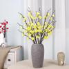 Mini Plum Blossom Silk Flower Arrangement for Home Decor