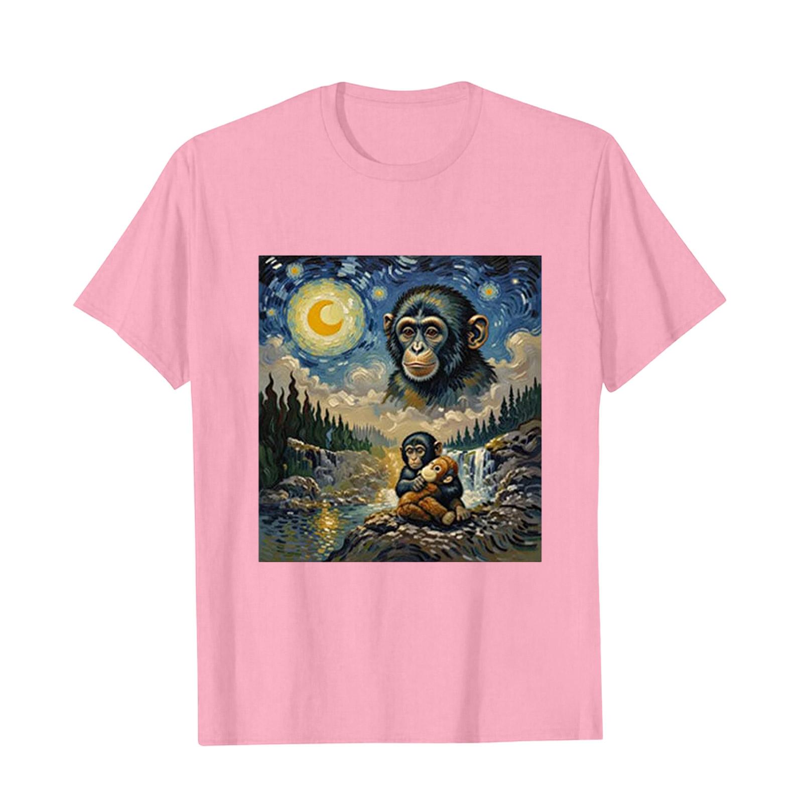 

Womens T Shirts Short Sleeve Shirts Color Pullover Summer Spring Tops Blouses XXXXXL розовый