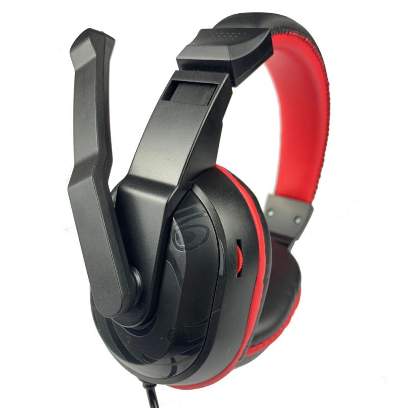 Casque de jeu avec Microphone, son stéréo, casque antibruit doux, filaire, pour ordinateurs portables