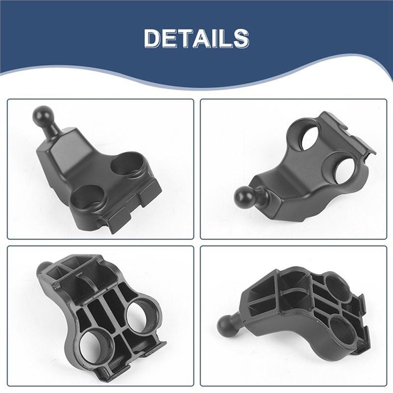 Rearview View Mirror Mount ABS Plastic Bracket Shortened For Jimny JB64 JB74 + Car Accessories