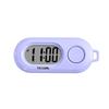 Key Display Digital Electronic Clock Keychain Oval Watch Mini LED Digital Clock  Backpack