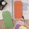 Geld sparen Cardstock Cash Umschlag Kawaii A6 Binder Budget Planer Bürobedarf