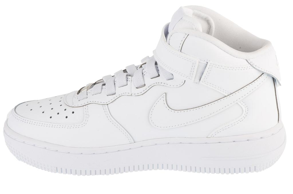 Nike Air Force 1 Mid EasyOn Gs, for Girl white Sneakers
