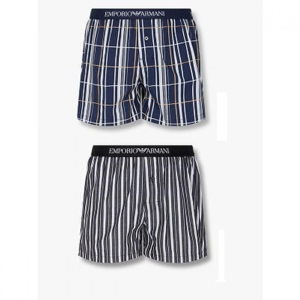 Emporio Armani Men S Logo Banding Patterned Trunk Set 0814312075 0814312076 M(100)