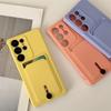 Miękkie silikonowe etui do Samsung S25 S24 S23 S22 S21 Ultra Plus FE Etui portfel z miejscem na karty do Samsung A56 A55 A72 A36 A53 A35 A54