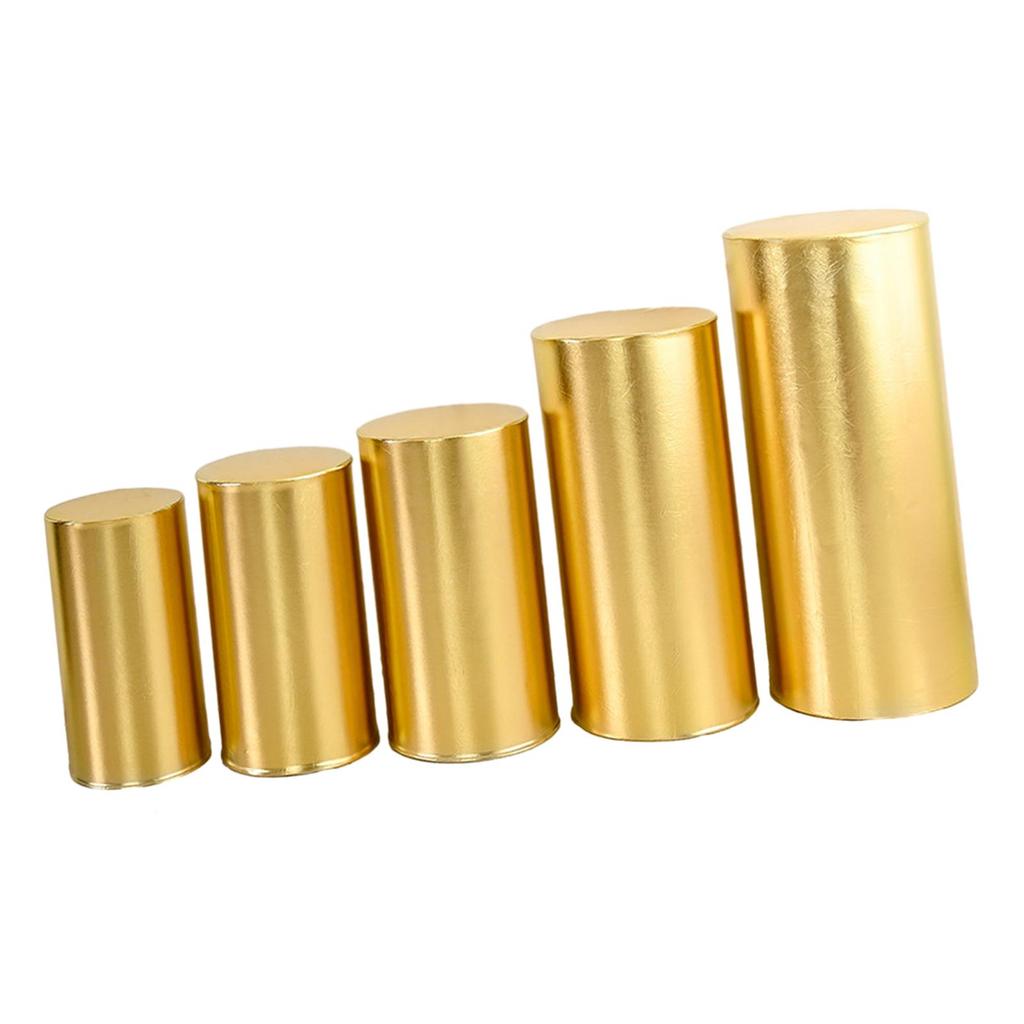 Elegant Cylinder Pedestal Stand Covers for Special Occasions