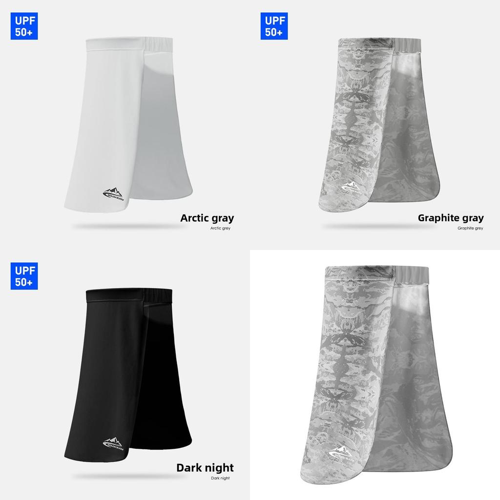 Outdoor Summer Sun Protection Hat With Breathable Ice Silk Face Mask For Men And Women