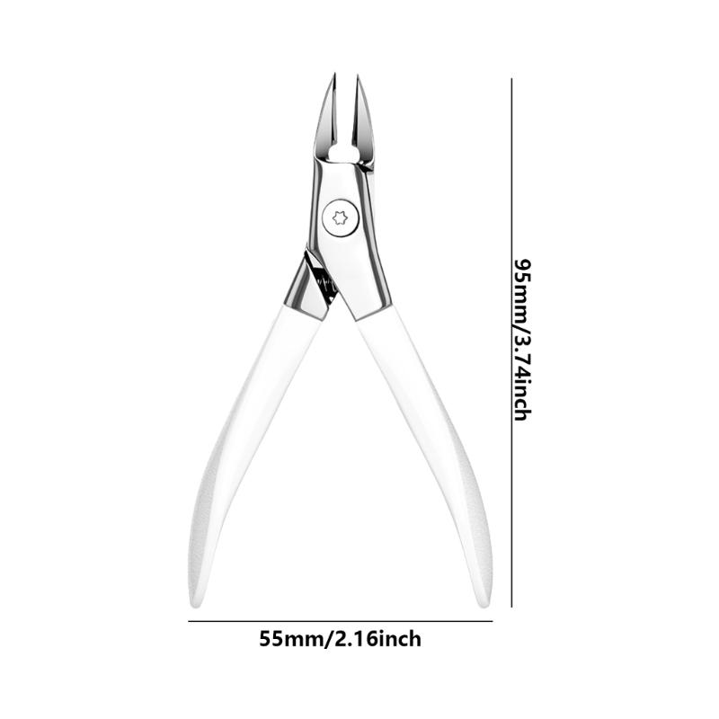 Toenail Cutter with Angled Blade for Precise Dead Skin Removal Pedicure Manicure Tool for Travel and Daily Care