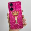 For Realme C55 RMX3710 Luxury Crown Letters Cover Soft Silicone Phone Case For Realme Narzo N55 C 55 RealmeC55 NarzoN55 Bumper