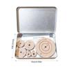 Wooden Circle Quilting Templates Space Tracing DIY Sewing Craft Tools Quilting Stencils for a Variety of Sewing Projects