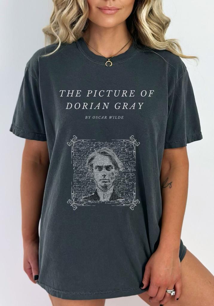 The Picture Of Dorian Gray Shirt Oscar Wilde Dorian Grey T Shirt Dorien Gray Dark Academia Clothing Poet Shirt Bookish Gifts Literature Gift