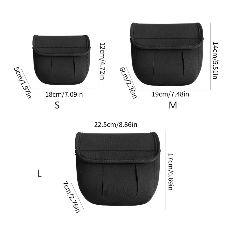 Fishing Reel Protective for Case for Baitcasting Drum Spinning-Raft Reel Fishing Accessories Fishing Reel Tackle Storage