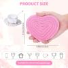 4Pcs Cup Coasters For Drinks Absorbent Woven Coaster Set Farmhouse Cloth Fabric Cup Coasters For Coffee Tea Valentine'S Day Gift