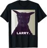 Zły Larry Kot Koszulka Śmieszna Koszulka Meme Prezent Dla Przyjaciół Wszystkie Rozmiary S-4XL