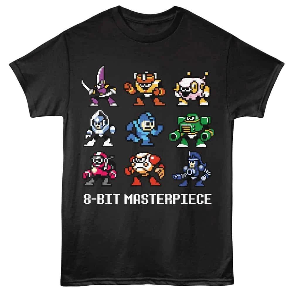 Megaman 8Bit Masterpiece Men s T Shirt XL