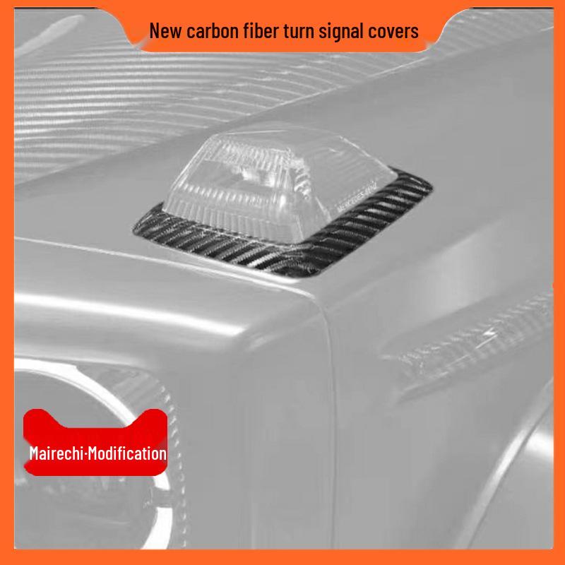 Carbon Fiber Turn Signal Frame for Mercedes-Benz G-Class G350/G550/G500/G63