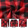 Men Casual Plaid Long Sleeve Flannel Shirt Loose Large Size Pocket Mens Outerwear