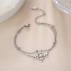 Geometric Witch Celtics Knot Charm Bracelet Women Female Stainless Steel Witchcraft Chain Love Bangles Jewelry
