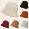 Knitted Autumn Winter Womens Fisherman Hat With Warm Polyester Material For Casual Style