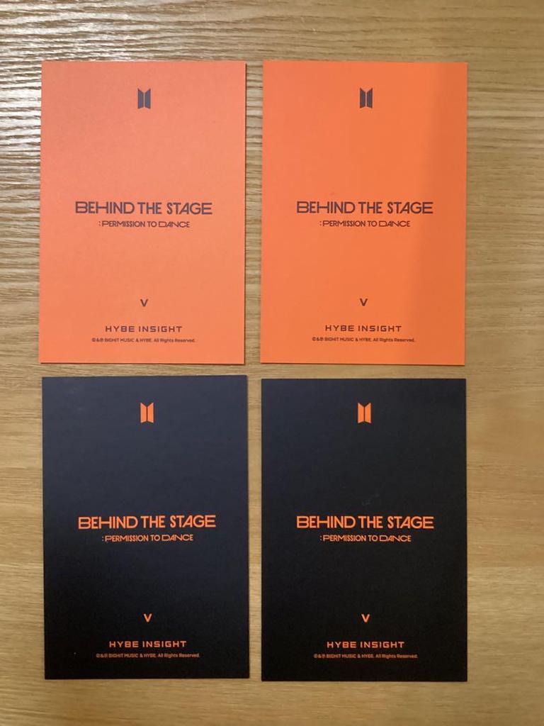 [USED] BTS PERMISSION TO DANCE Exhibition Mini Photo Taehyung