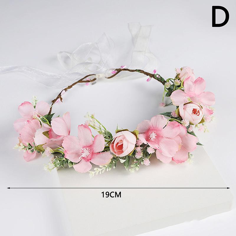 

Цветочные венки гирлянда корона свадебная барочная повязка для волос волосы девушка цветочная корона