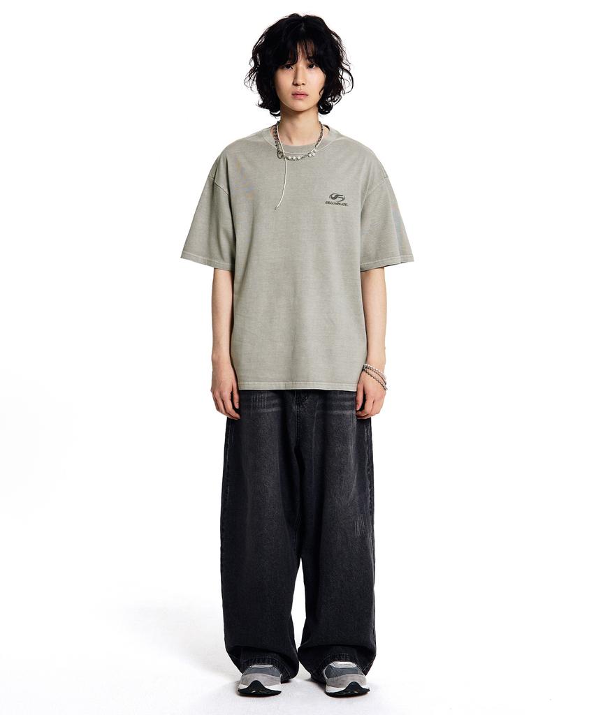 FILLUMINATE Tag Logo Pigment T-Shirt - 3 Colors