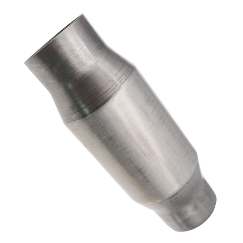 Universal 3"/7.62cm Car Catalytic Converter Exhaust Systems Muffler Length High Flow 11" Stainless Steel Car Engine Accessories