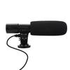 Lightweight Portable Condenser Microphone with Windsheid for Camera Camcorder
