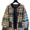 Trendy Double Fleece Coat Autumn Winter New Fashion Vintage Warm Cotton Jacket