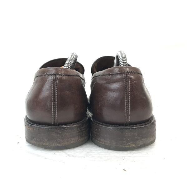 Fratelli Rossetti Leather McKay Coin Loafer 7.5 26 Brown Business Dress Shoes(USED)