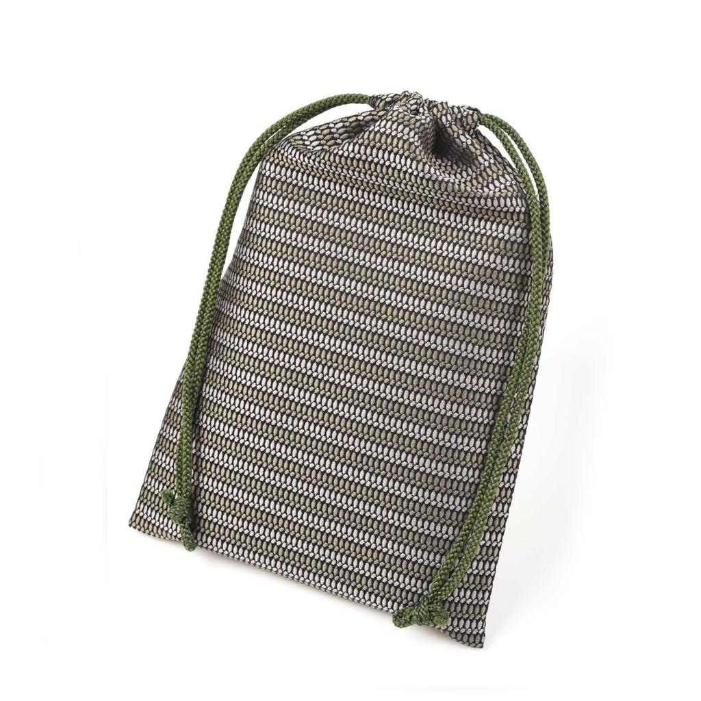 Stylish Small Drawstring Bag for Goshuincho Stamp Cool Pouch Drawstring Nishijin Nishijin Perfect for Shuincho Stamp Nokyocho Storage Made In Size 3