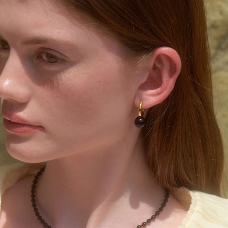 LOVE ME MONSTER Onyx Mix Necklace (L242MNK070)