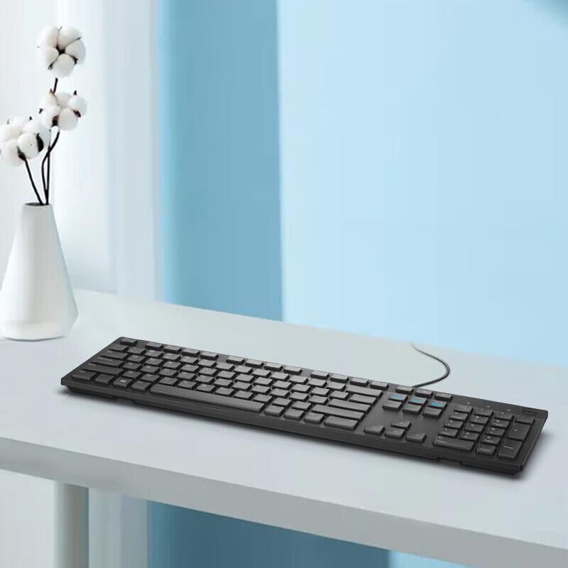 Logitech KB216 Full-Size Wired Multimedia Keyboard