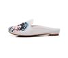 Women's Retro Embroidered Cotton Pointed Toe Slipper
