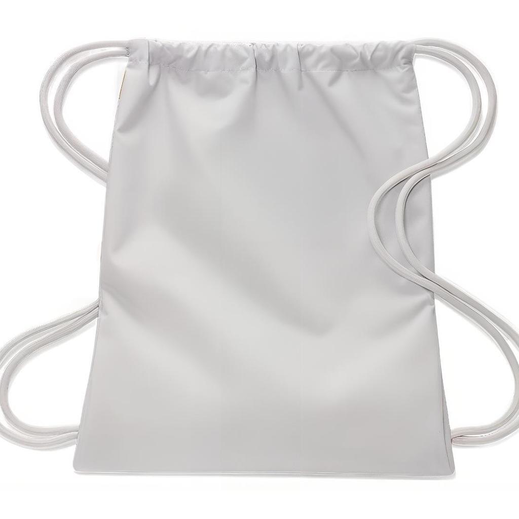 Nike Heritage Fabric Gym Bag Backpack Regular Unisex White Gold CT3640-078