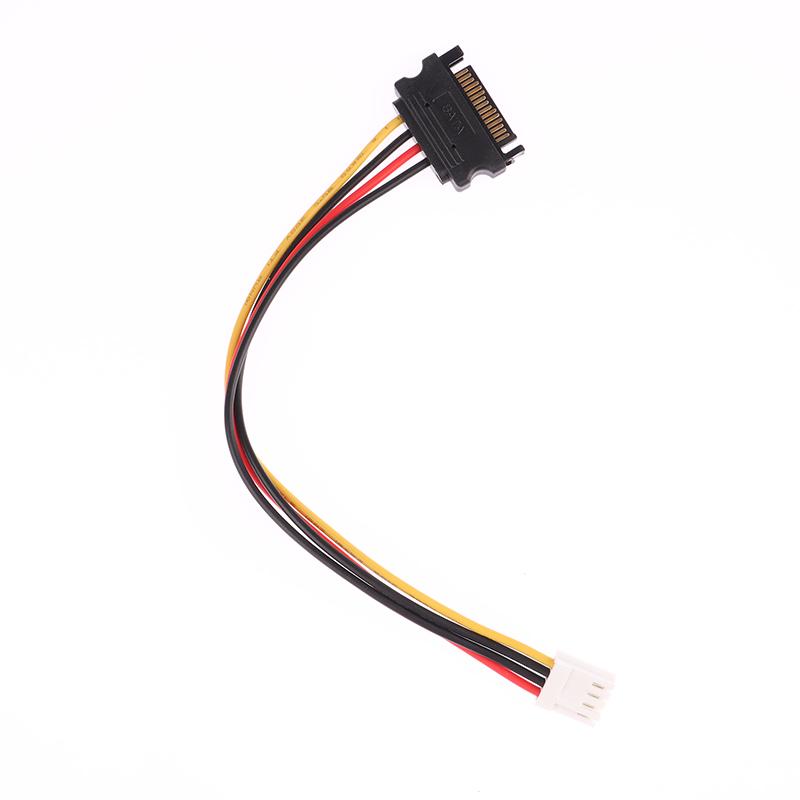 

Адаптер Sata для ПК Компьютера Molex Ide 4-контактный Male на Sata Male Адаптер Кабель Питания Шнур 20 см one size